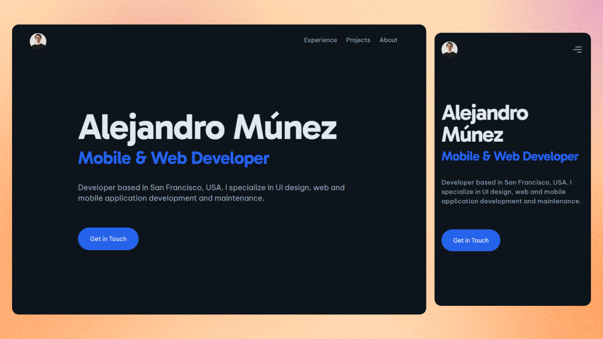 Ranga McMil — Software Developer